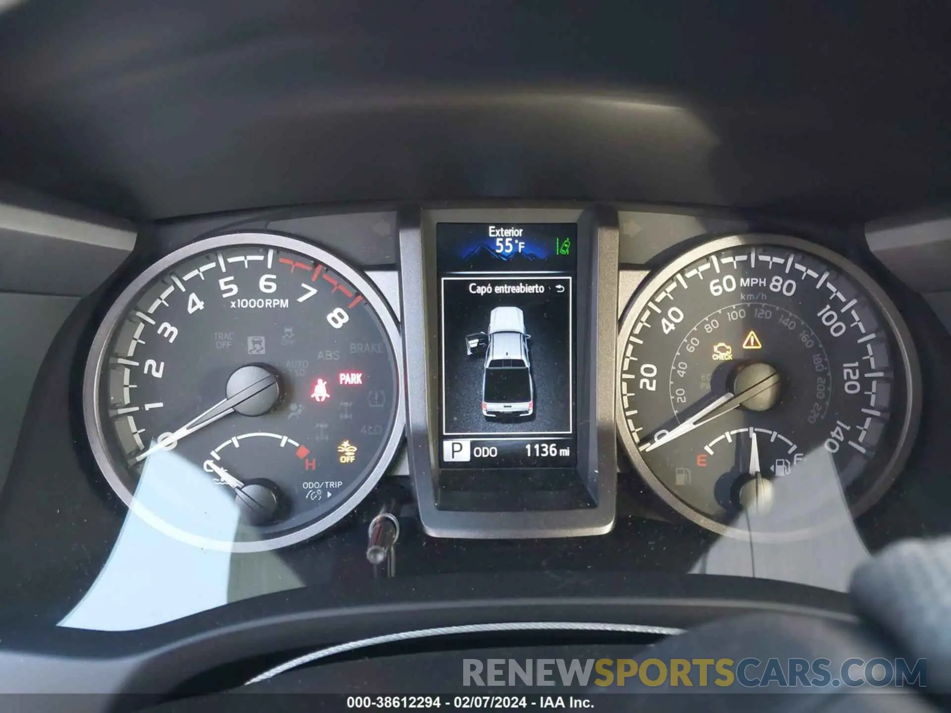 7 fotografías del automóvil dañado 3TMDZ5BN0PM166037 TOYOTA TACOMA 2023