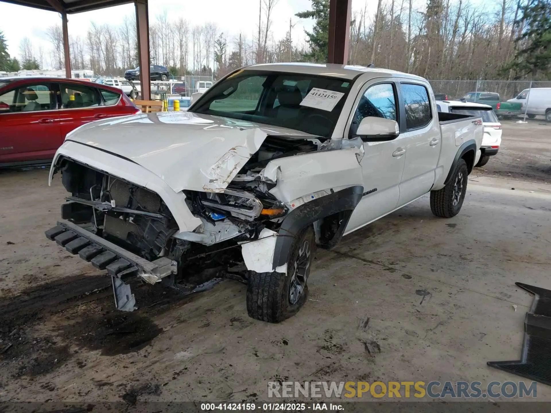 2 fotografías del automóvil dañado 3TMDZ5BN1PM158884 TOYOTA TACOMA 2023