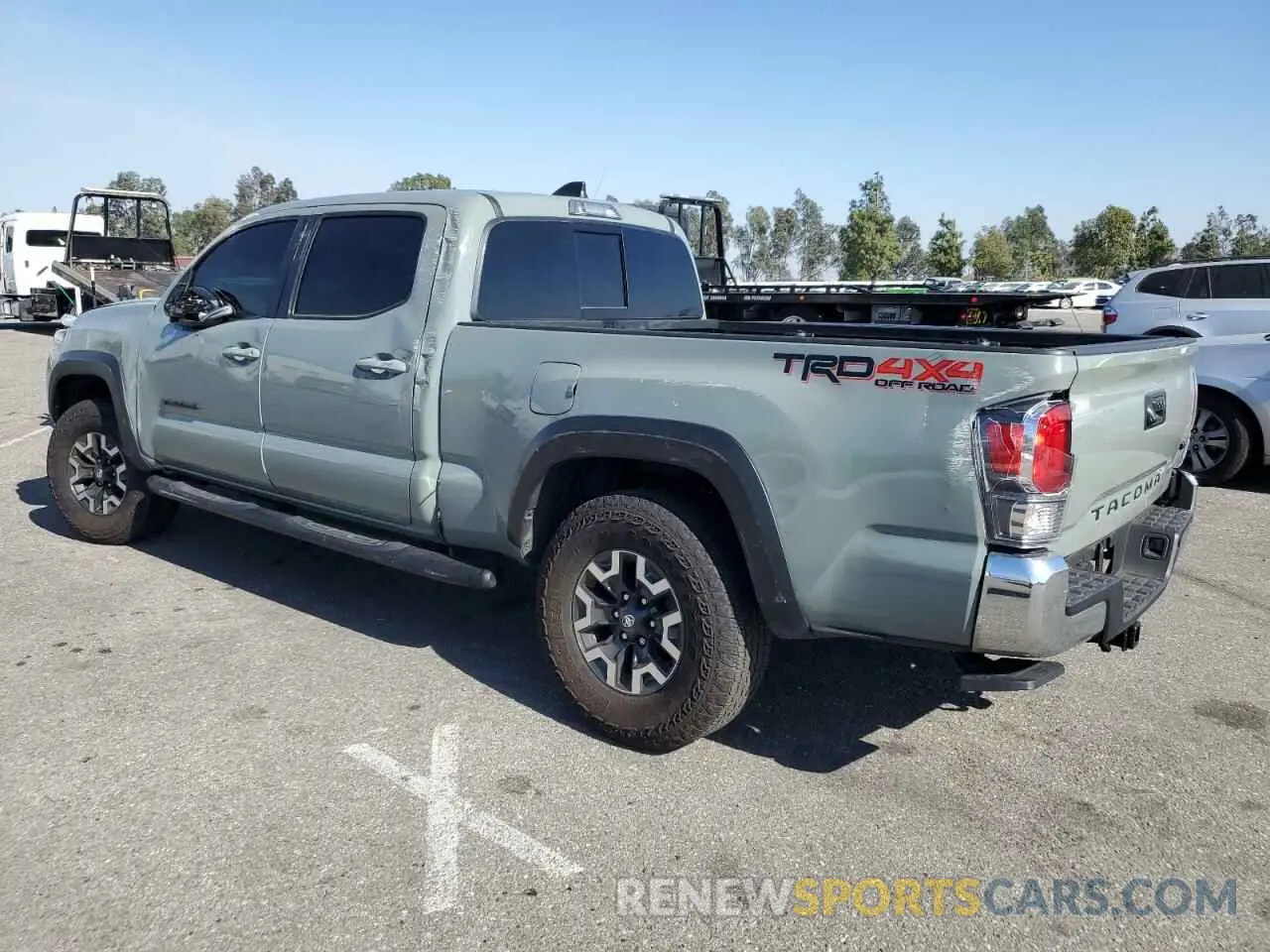2 fotografías del automóvil dañado 3TMDZ5BN1PM160246 TOYOTA TACOMA 2023
