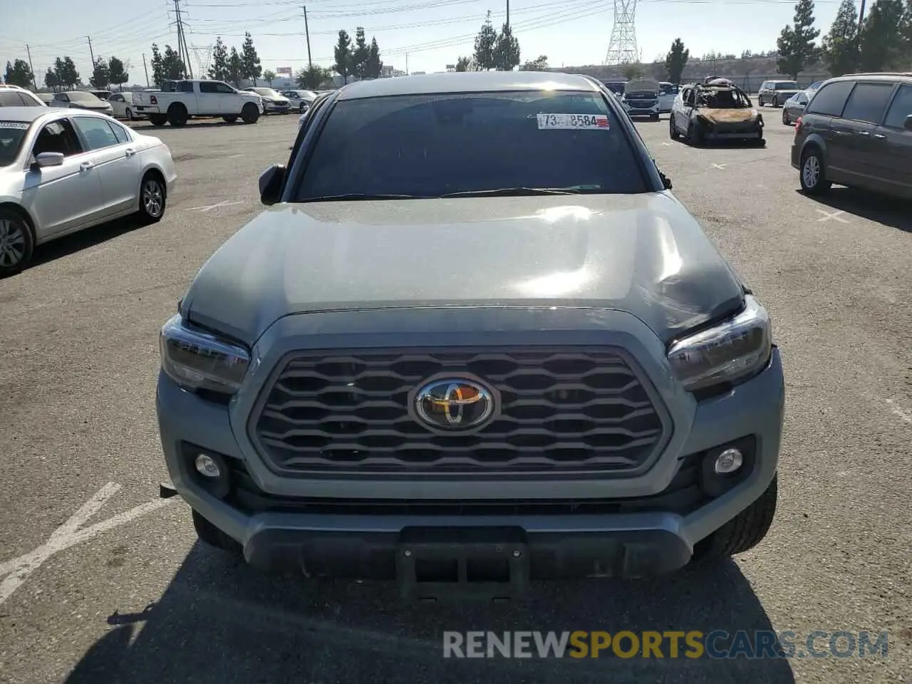 5 fotografías del automóvil dañado 3TMDZ5BN1PM160246 TOYOTA TACOMA 2023