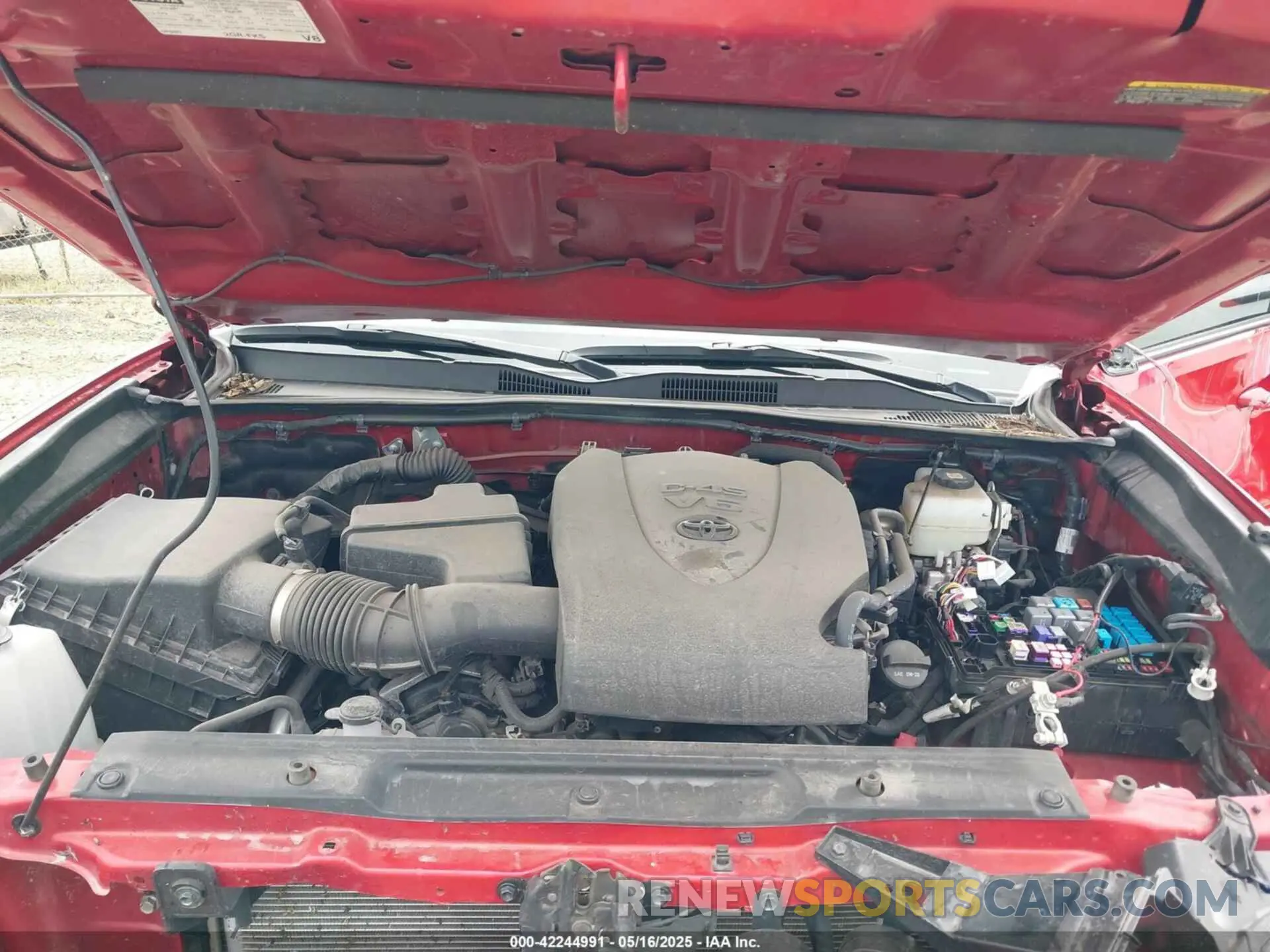 10 fotografías del automóvil dañado 3TMDZ5BN3PM144761 TOYOTA TACOMA 2023