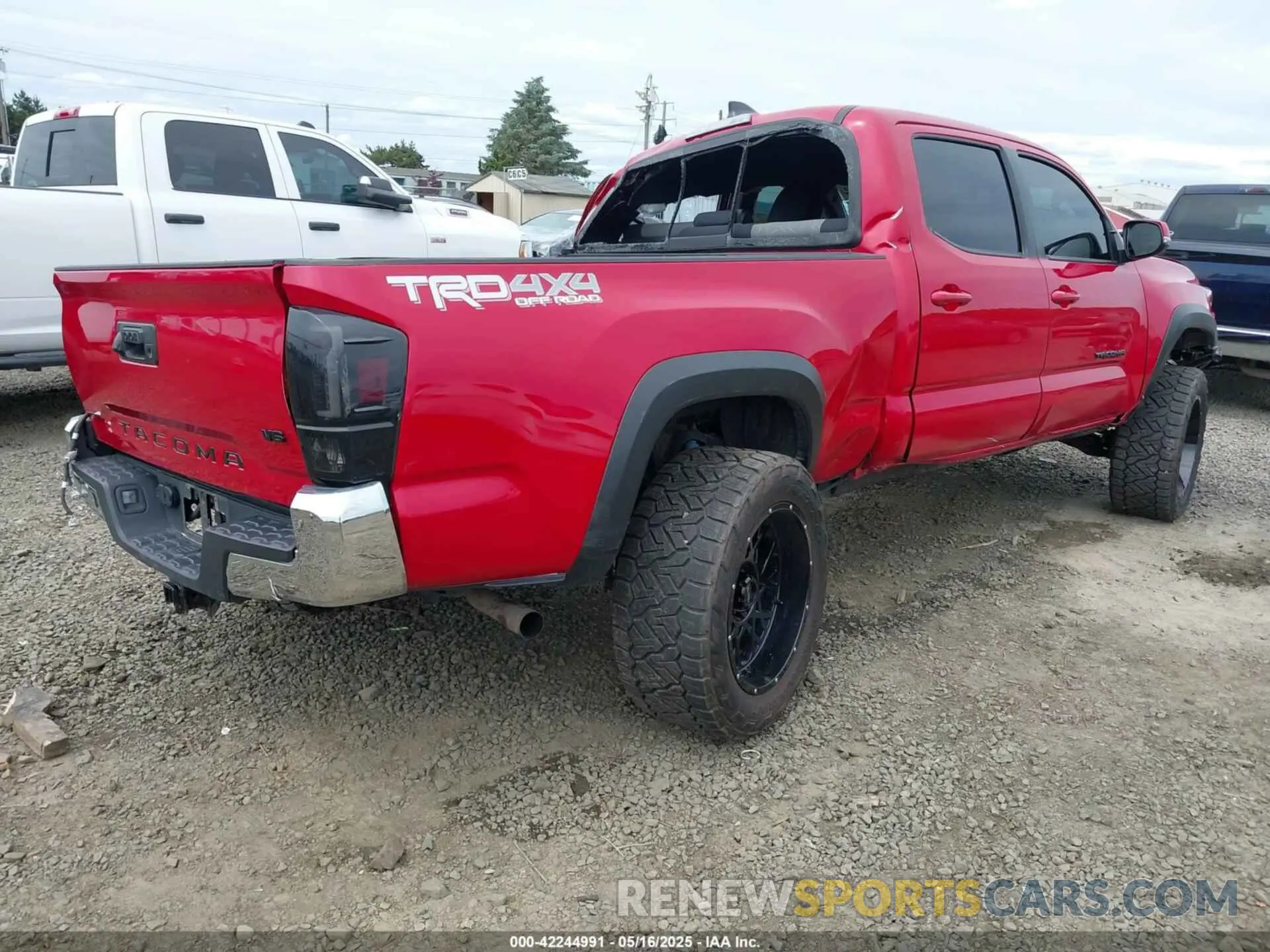 4 fotografías del automóvil dañado 3TMDZ5BN3PM144761 TOYOTA TACOMA 2023
