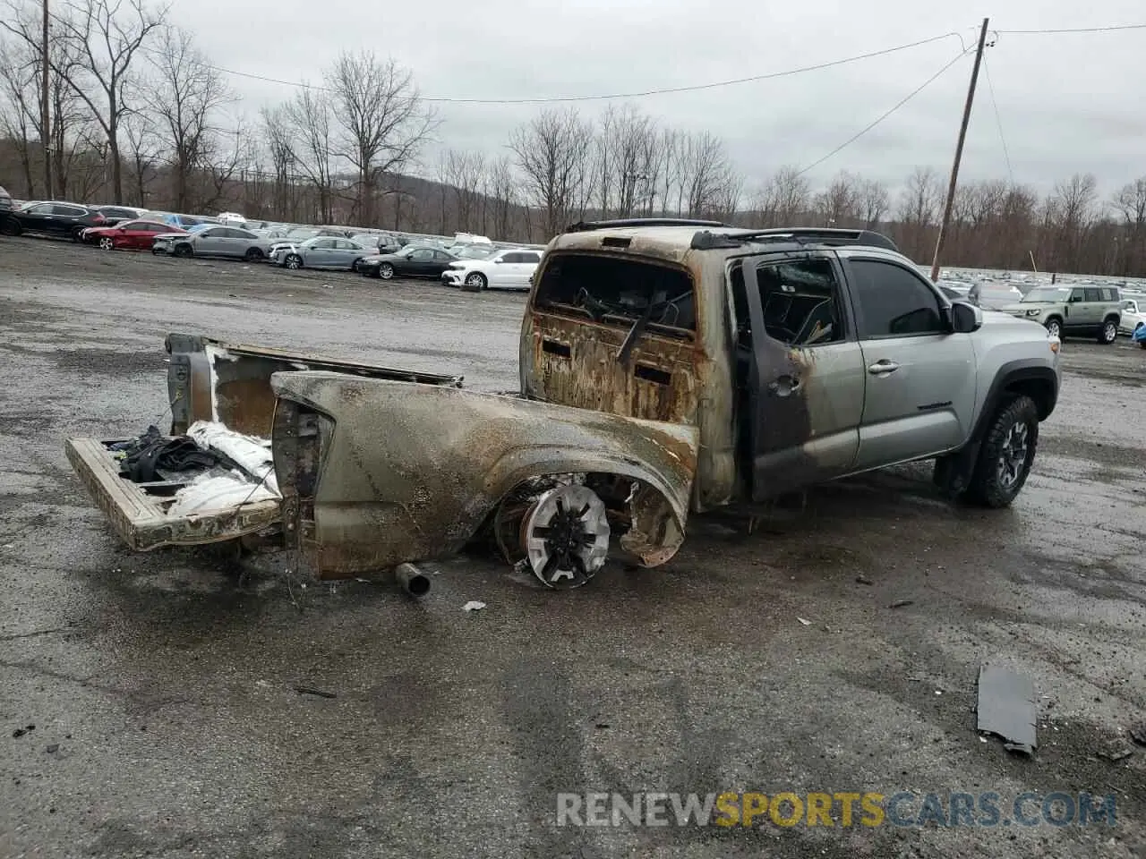 3 fotografías del automóvil dañado 3TMDZ5BN4PM150150 TOYOTA TACOMA 2023