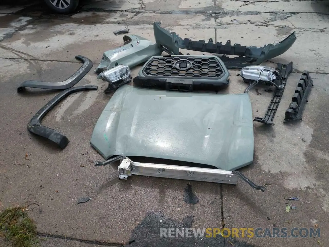 12 fotografías del automóvil dañado 3TMDZ5BN6PM145175 TOYOTA TACOMA 2023