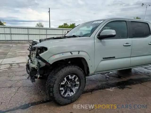 14 fotografías del automóvil dañado 3TMDZ5BN6PM145175 TOYOTA TACOMA 2023