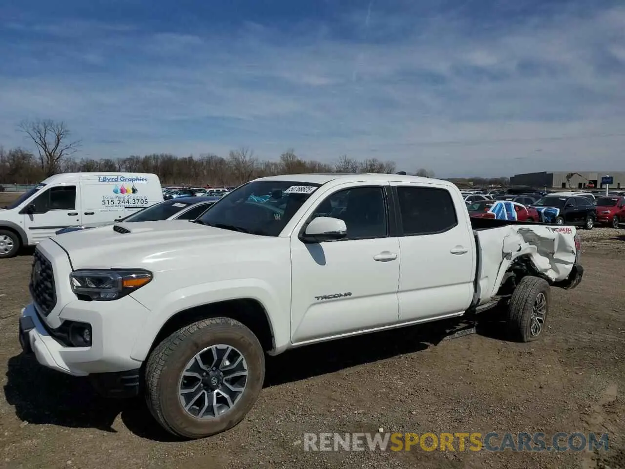 1 fotografías del automóvil dañado 3TMDZ5BN7PM154628 TOYOTA TACOMA 2023