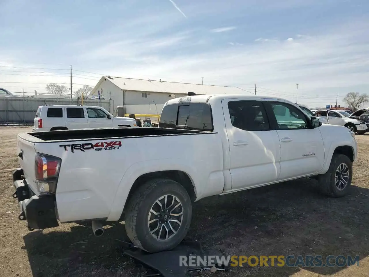 3 fotografías del automóvil dañado 3TMDZ5BN7PM154628 TOYOTA TACOMA 2023