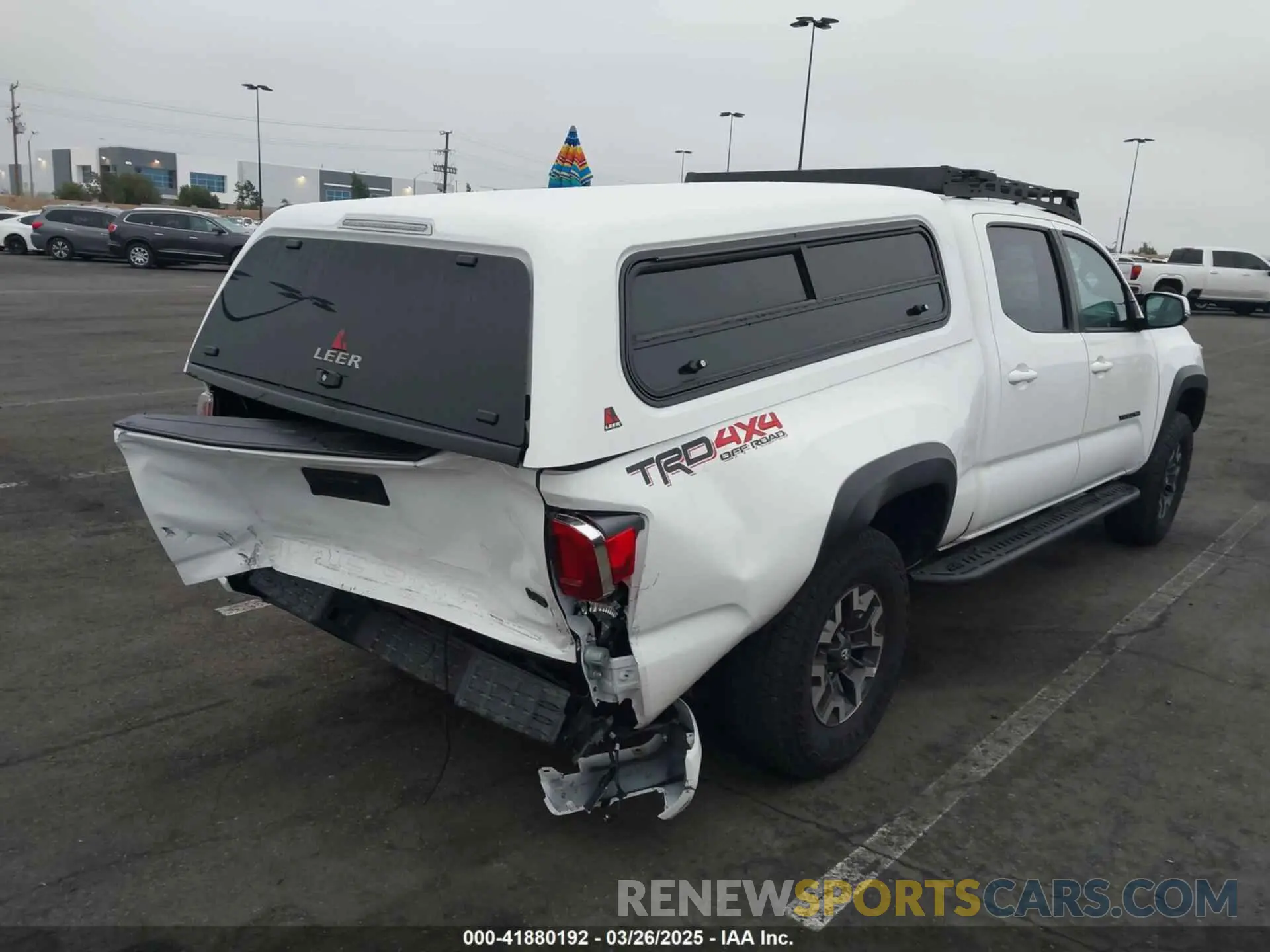 4 fotografías del automóvil dañado 3TMDZ5BN7PM162132 TOYOTA TACOMA 2023