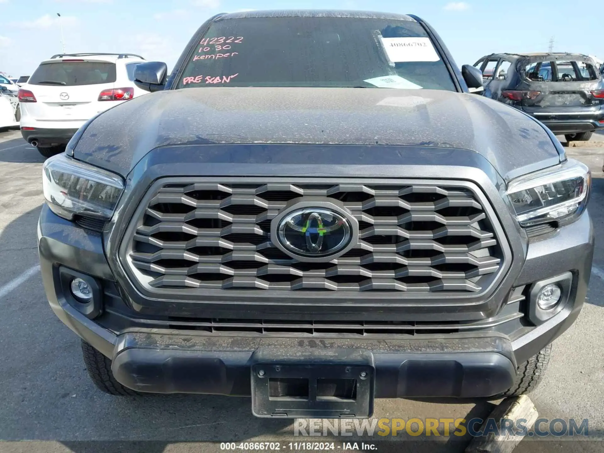 12 fotografías del automóvil dañado 3TMDZ5BN7PM164267 TOYOTA TACOMA 2023
