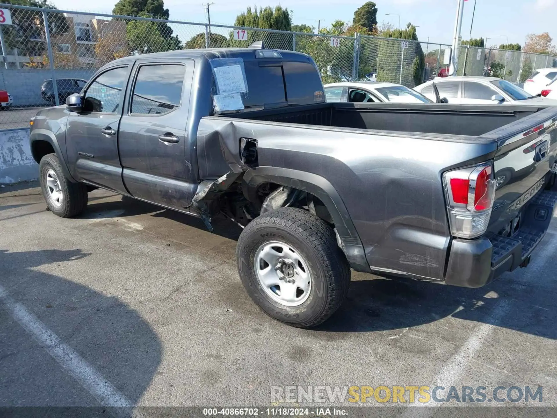 3 fotografías del automóvil dañado 3TMDZ5BN7PM164267 TOYOTA TACOMA 2023
