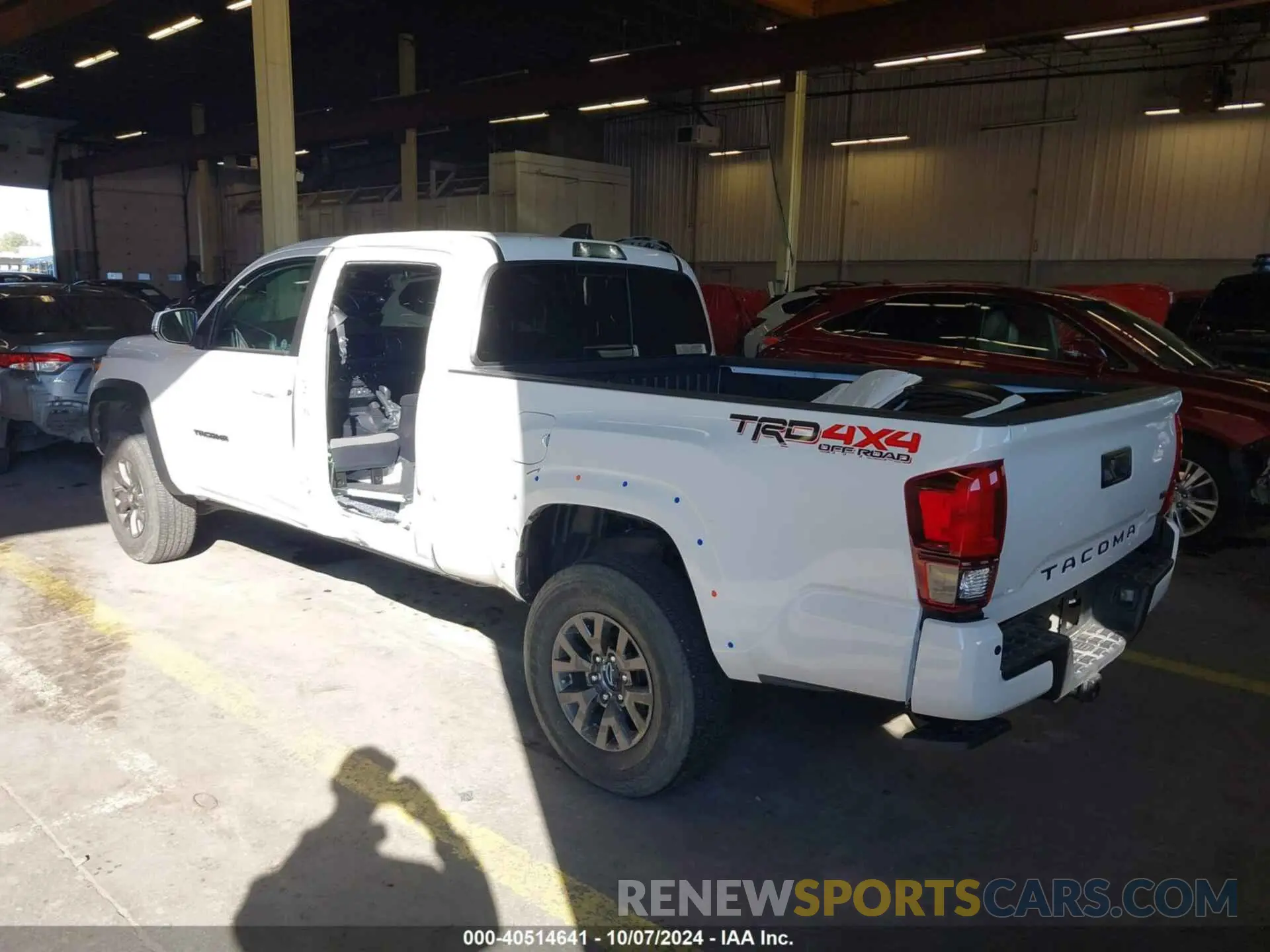 3 fotografías del automóvil dañado 3TMDZ5BN7PM166746 TOYOTA TACOMA 2023
