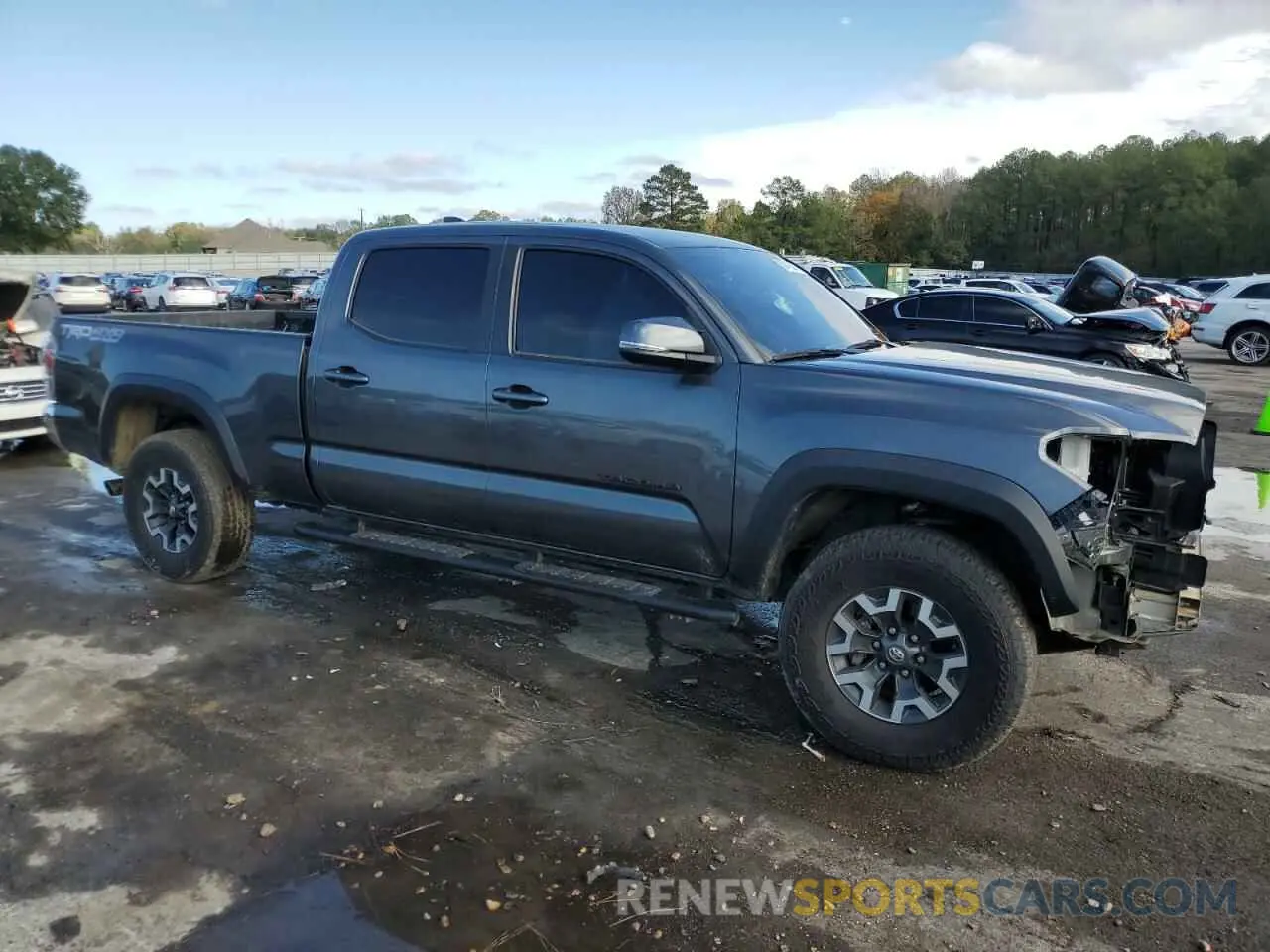 4 fotografías del automóvil dañado 3TMDZ5BNXPM141677 TOYOTA TACOMA 2023