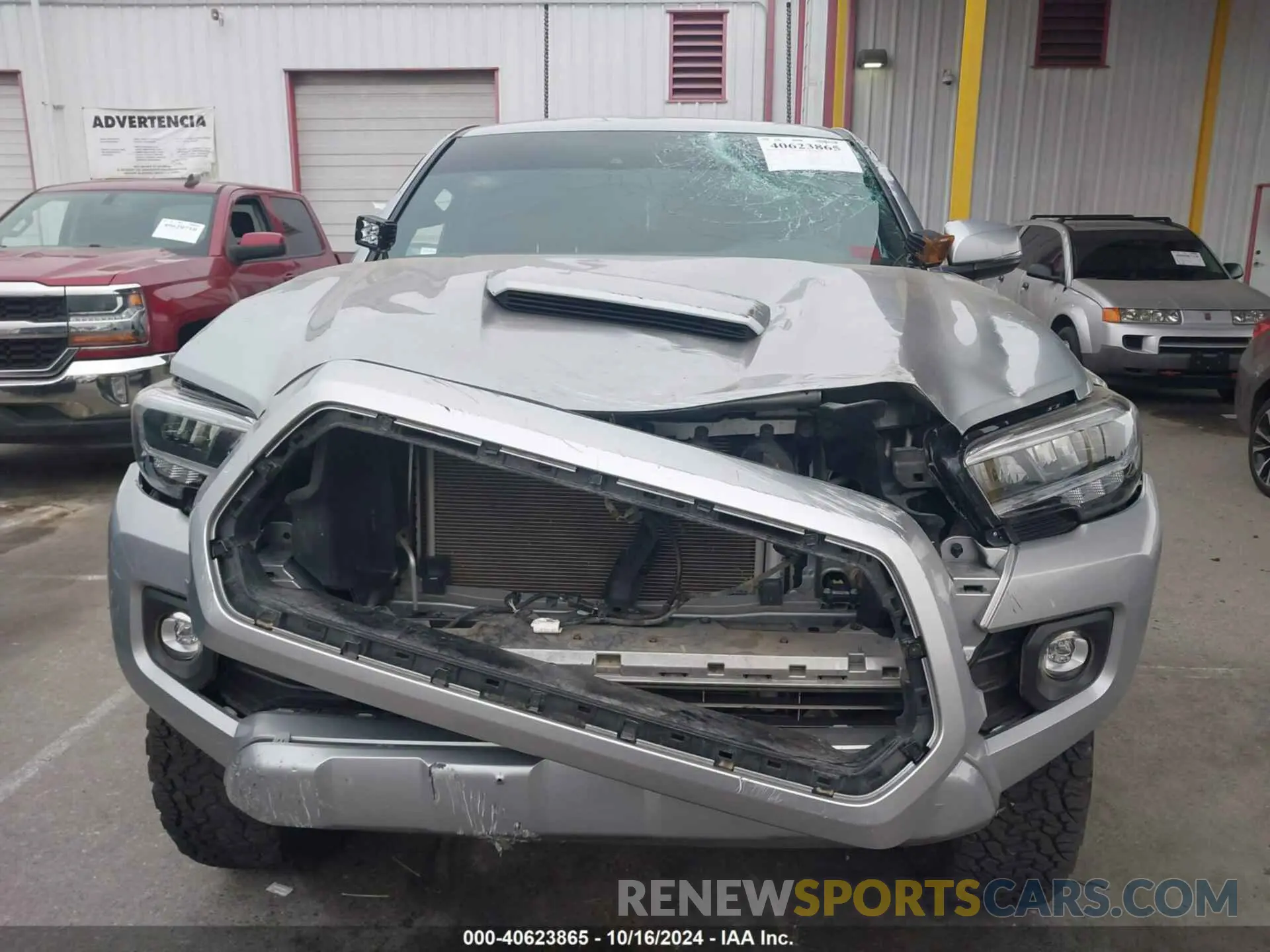 11 fotografías del automóvil dañado 3TMDZ5BNXPM153666 TOYOTA TACOMA 2023
