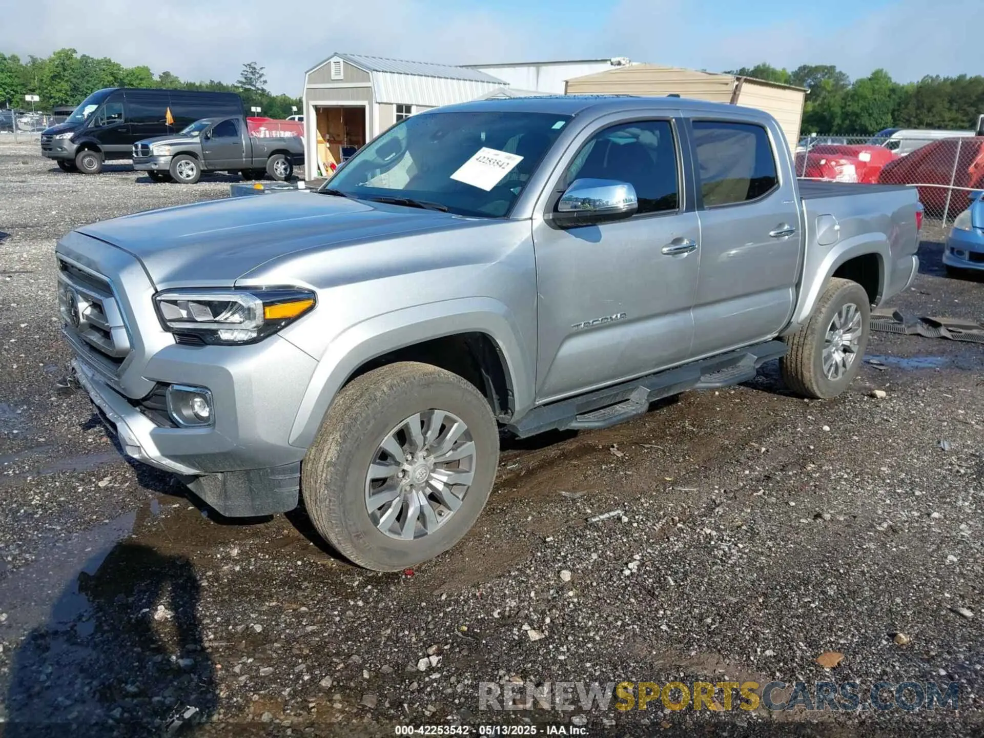 2 fotografías del automóvil dañado 3TMGZ5AN6PM611072 TOYOTA TACOMA 2023