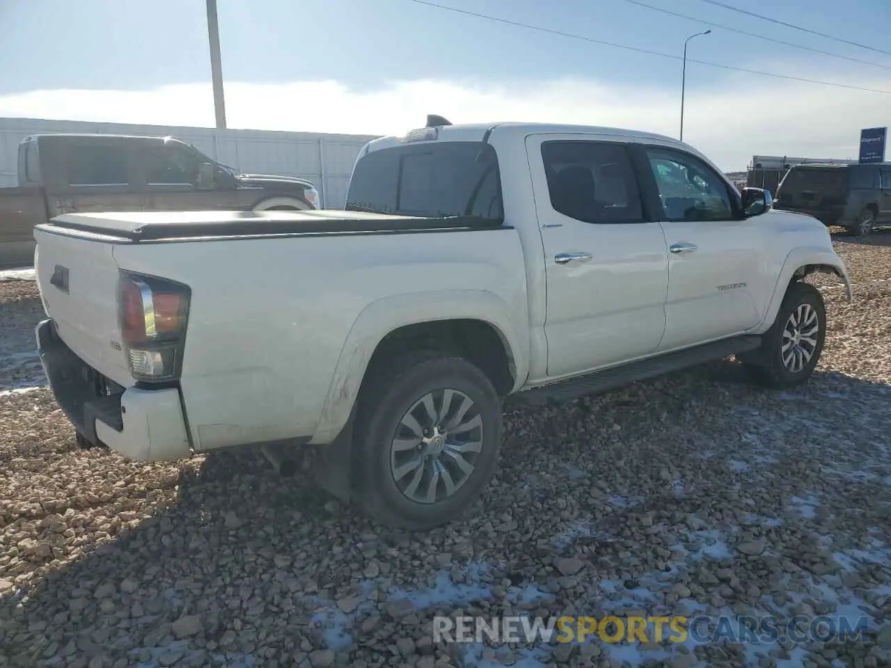 3 fotografías del automóvil dañado 3TMGZ5AN8PM556009 TOYOTA TACOMA 2023