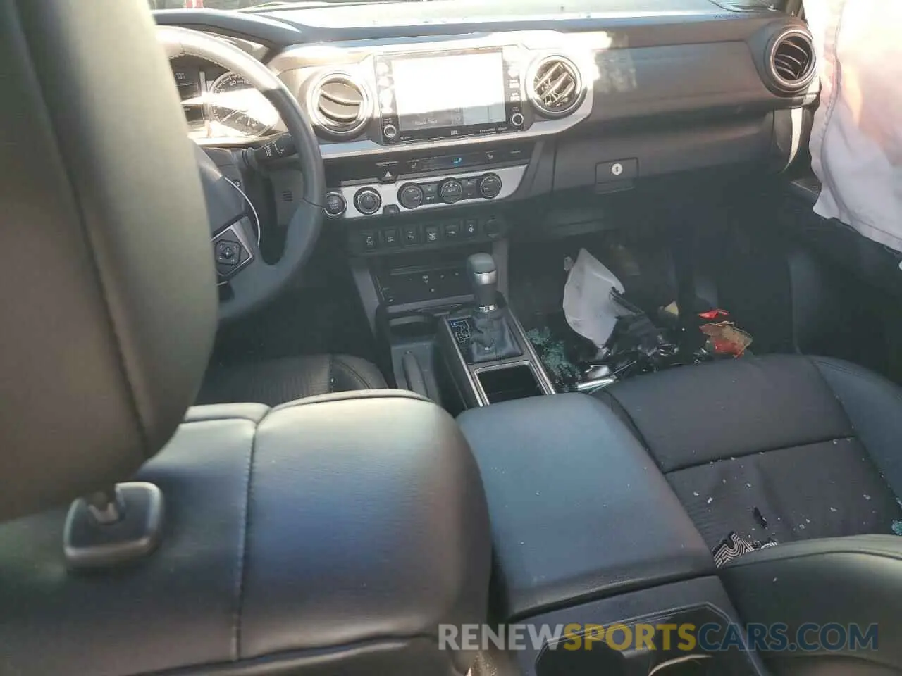 8 fotografías del automóvil dañado 3TMHZ5BN1PM164945 TOYOTA TACOMA 2023