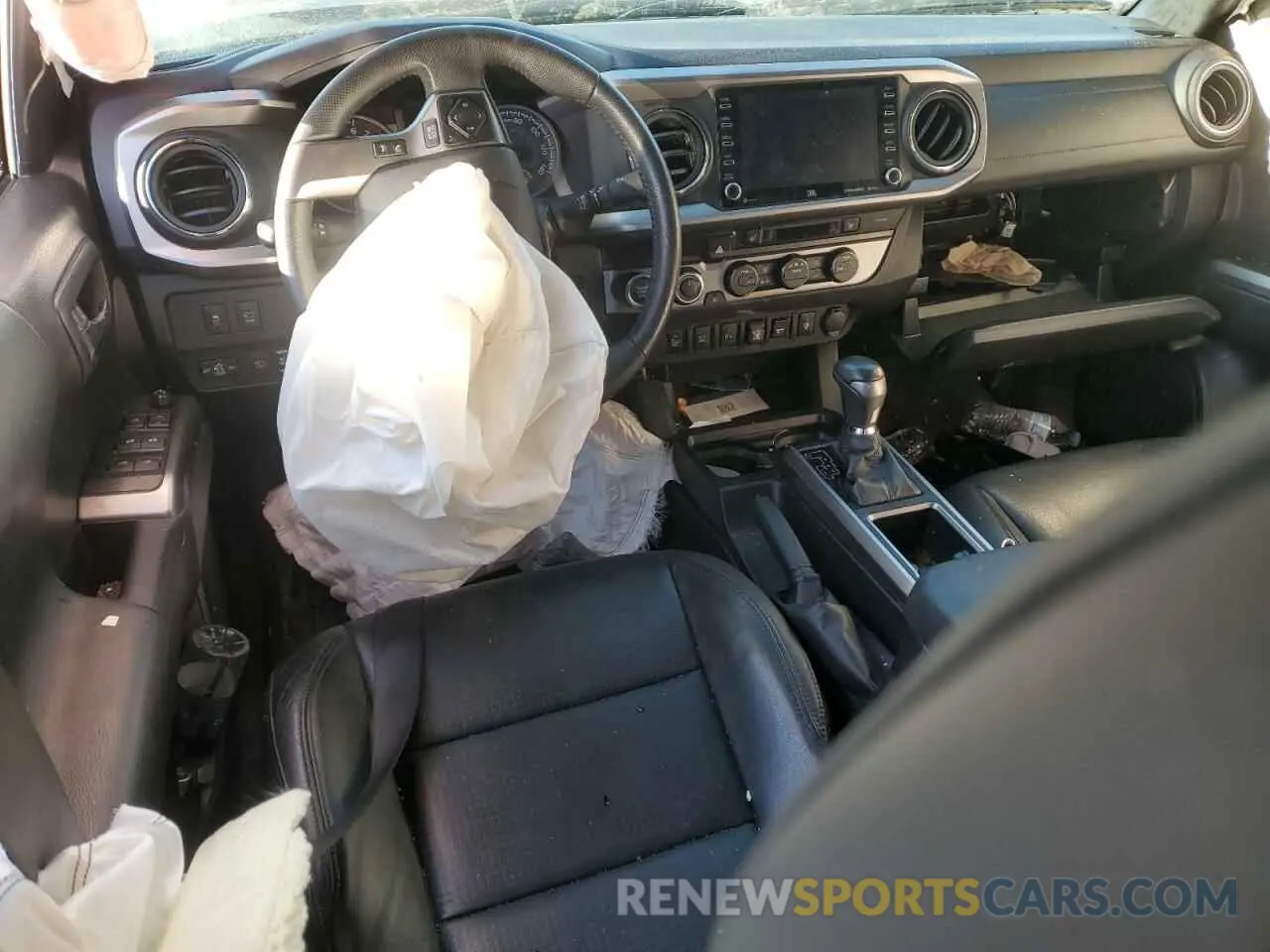 8 fotografías del automóvil dañado 3TMHZ5BN4PM147248 TOYOTA TACOMA 2023