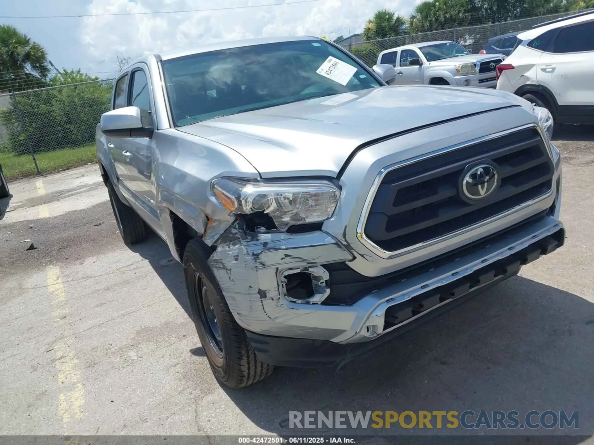6 fotografías del automóvil dañado 3TYAX5GN0PT090132 TOYOTA TACOMA 2023
