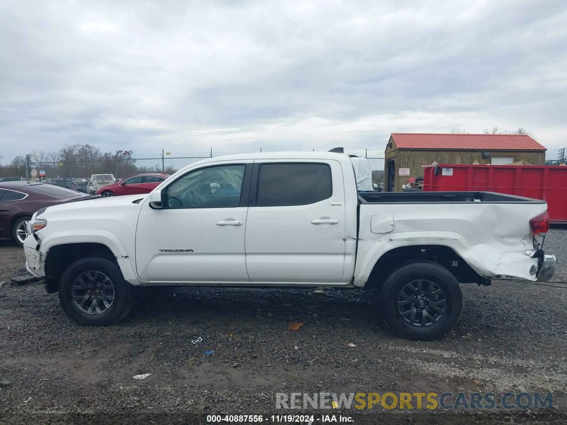 14 fotografías del automóvil dañado 3TYAX5GN1PT081701 TOYOTA TACOMA 2023