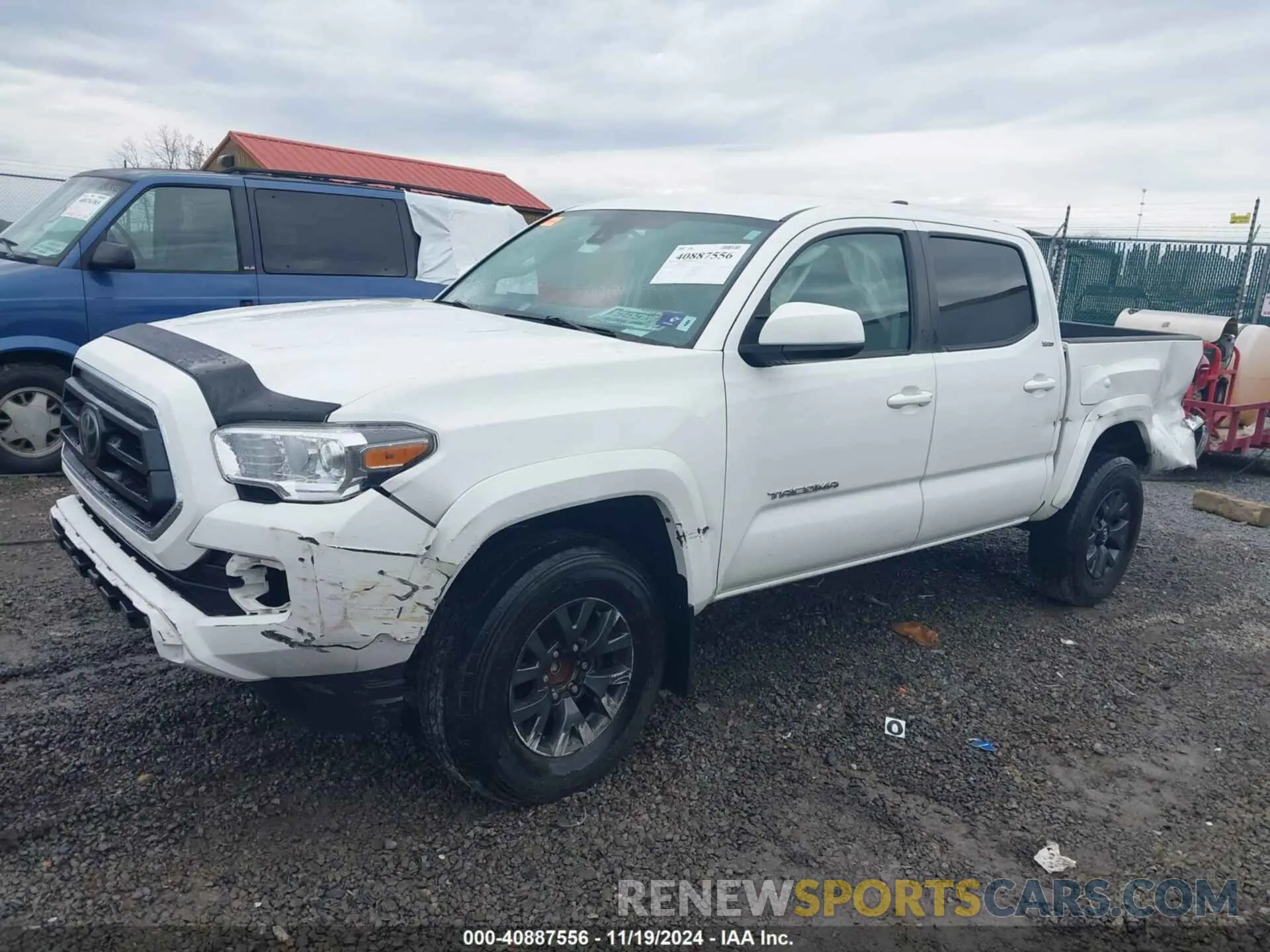 2 fotografías del automóvil dañado 3TYAX5GN1PT081701 TOYOTA TACOMA 2023