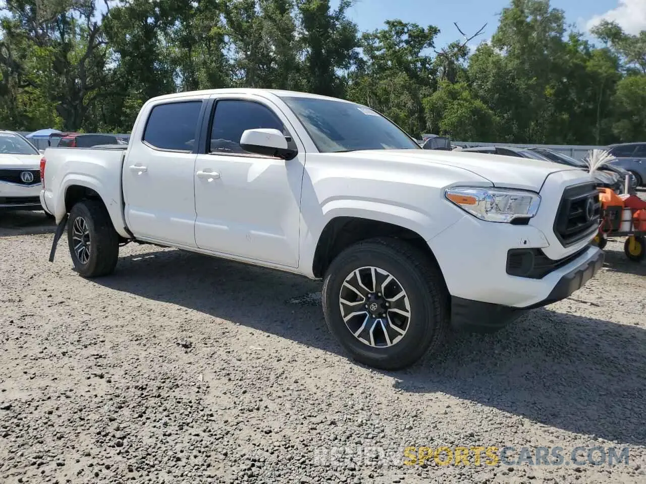 4 fotografías del automóvil dañado 3TYAX5GN2PT080993 TOYOTA TACOMA 2023