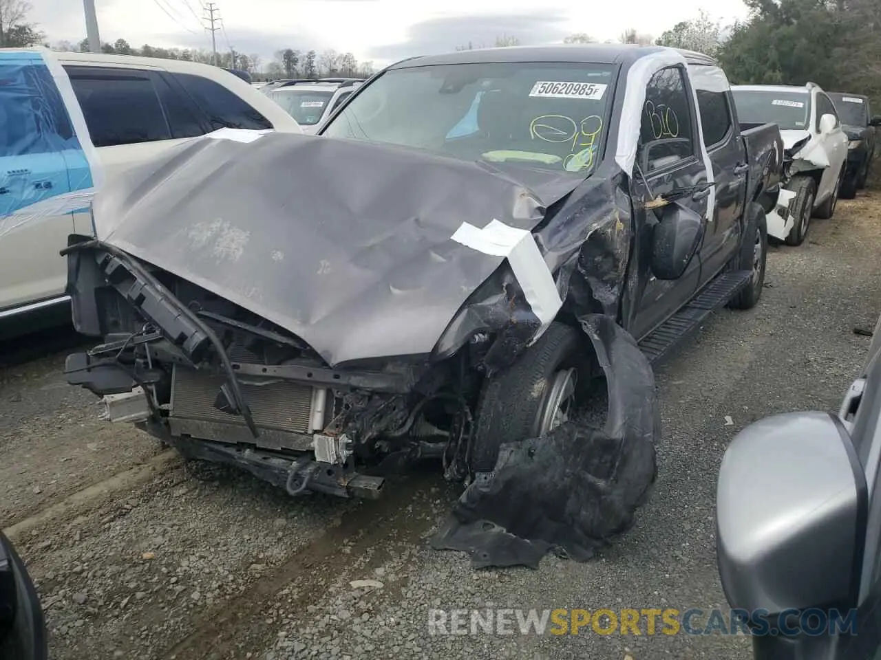 1 fotografías del automóvil dañado 3TYAX5GN4PT069543 TOYOTA TACOMA 2023