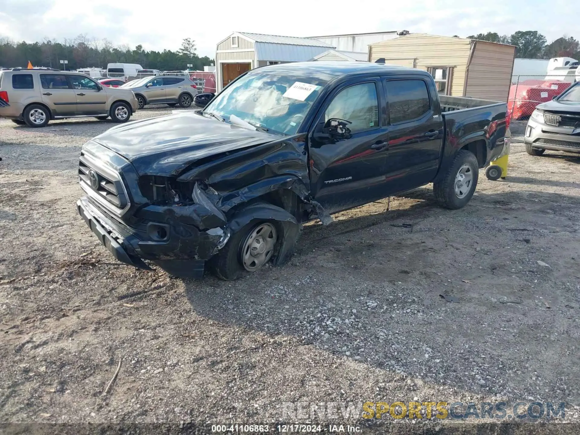 2 fotografías del automóvil dañado 3TYAX5GN5PT070460 TOYOTA TACOMA 2023