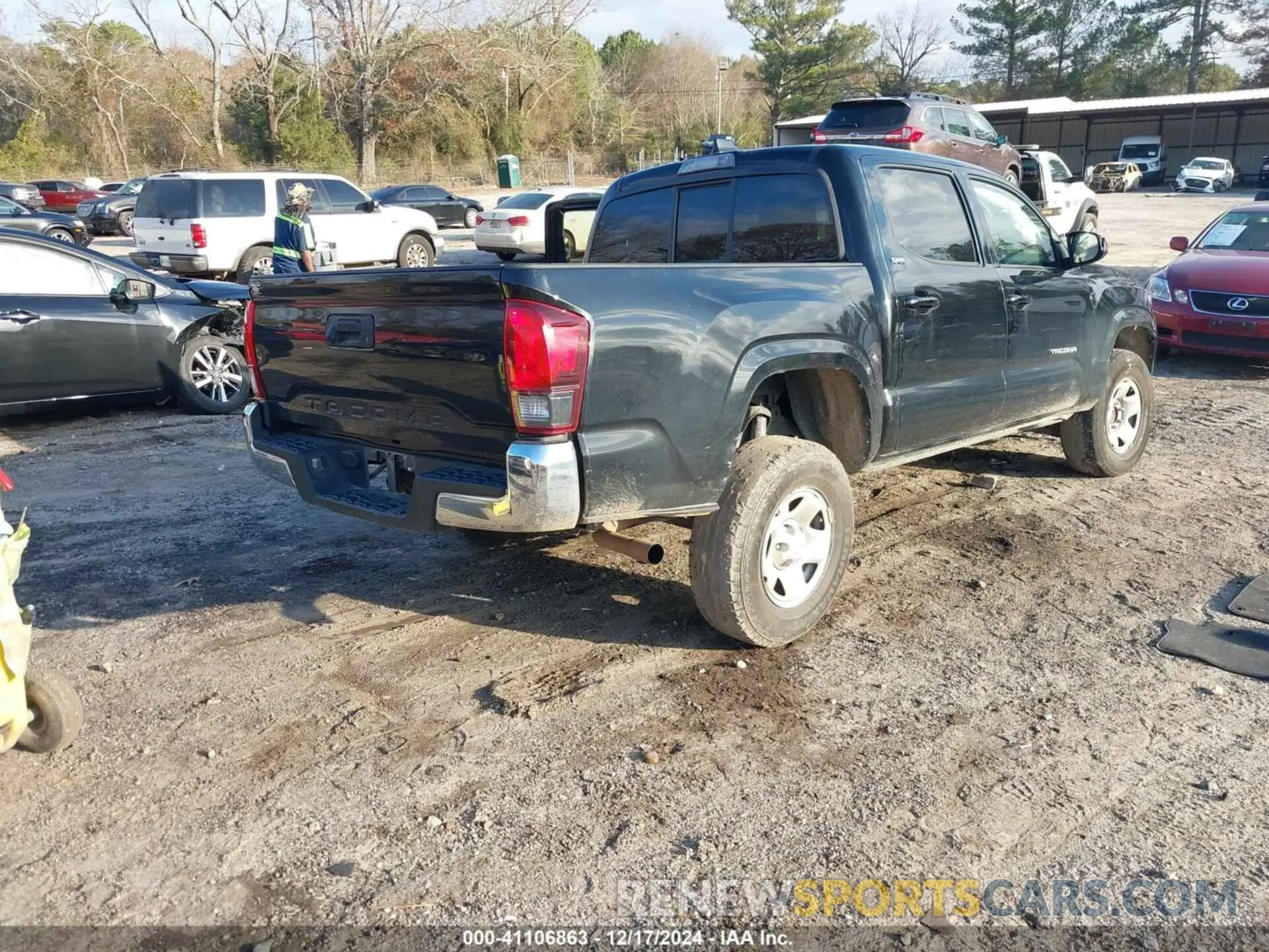 4 fotografías del automóvil dañado 3TYAX5GN5PT070460 TOYOTA TACOMA 2023