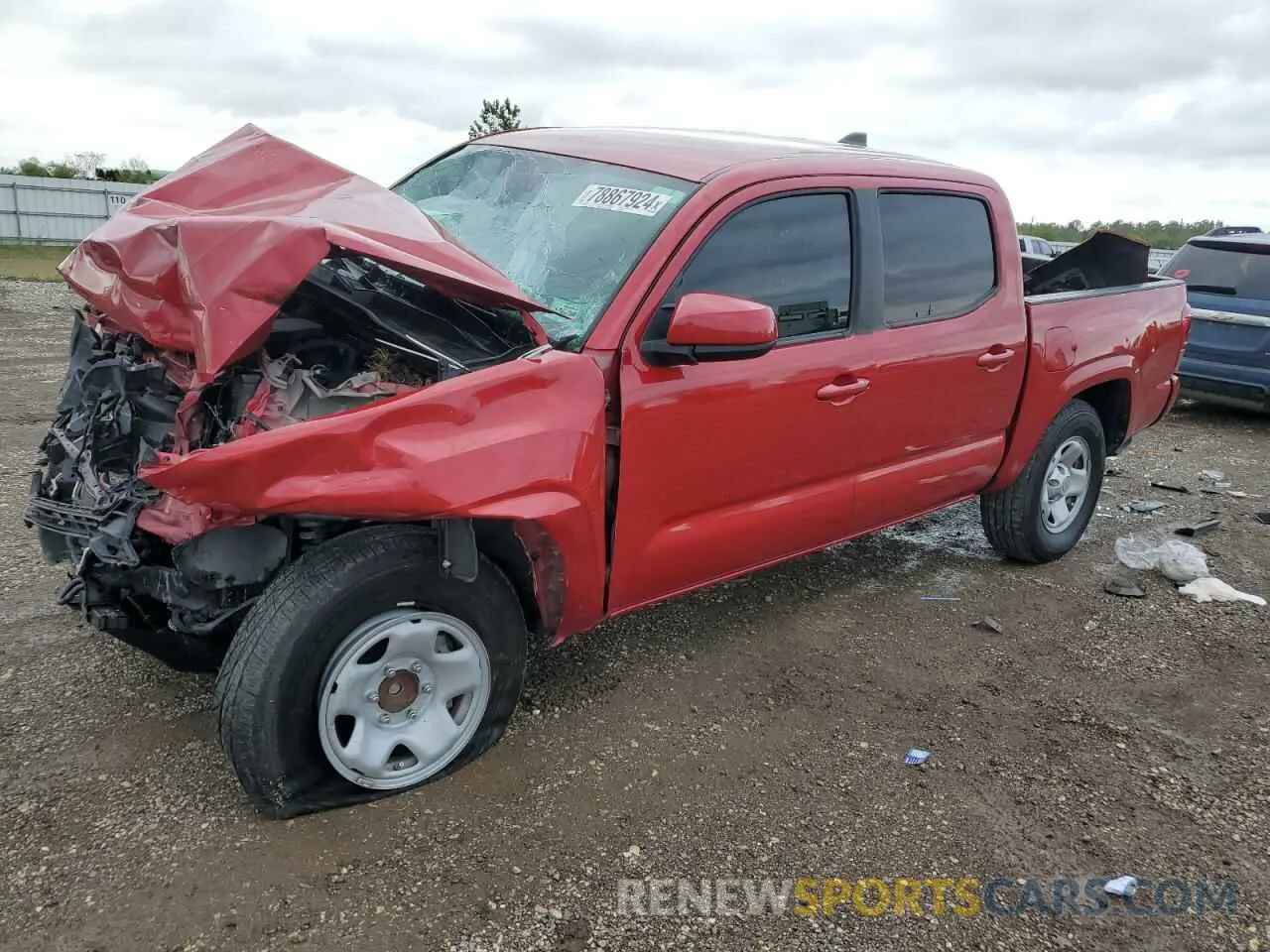 1 fotografías del automóvil dañado 3TYAX5GN5PT072998 TOYOTA TACOMA 2023