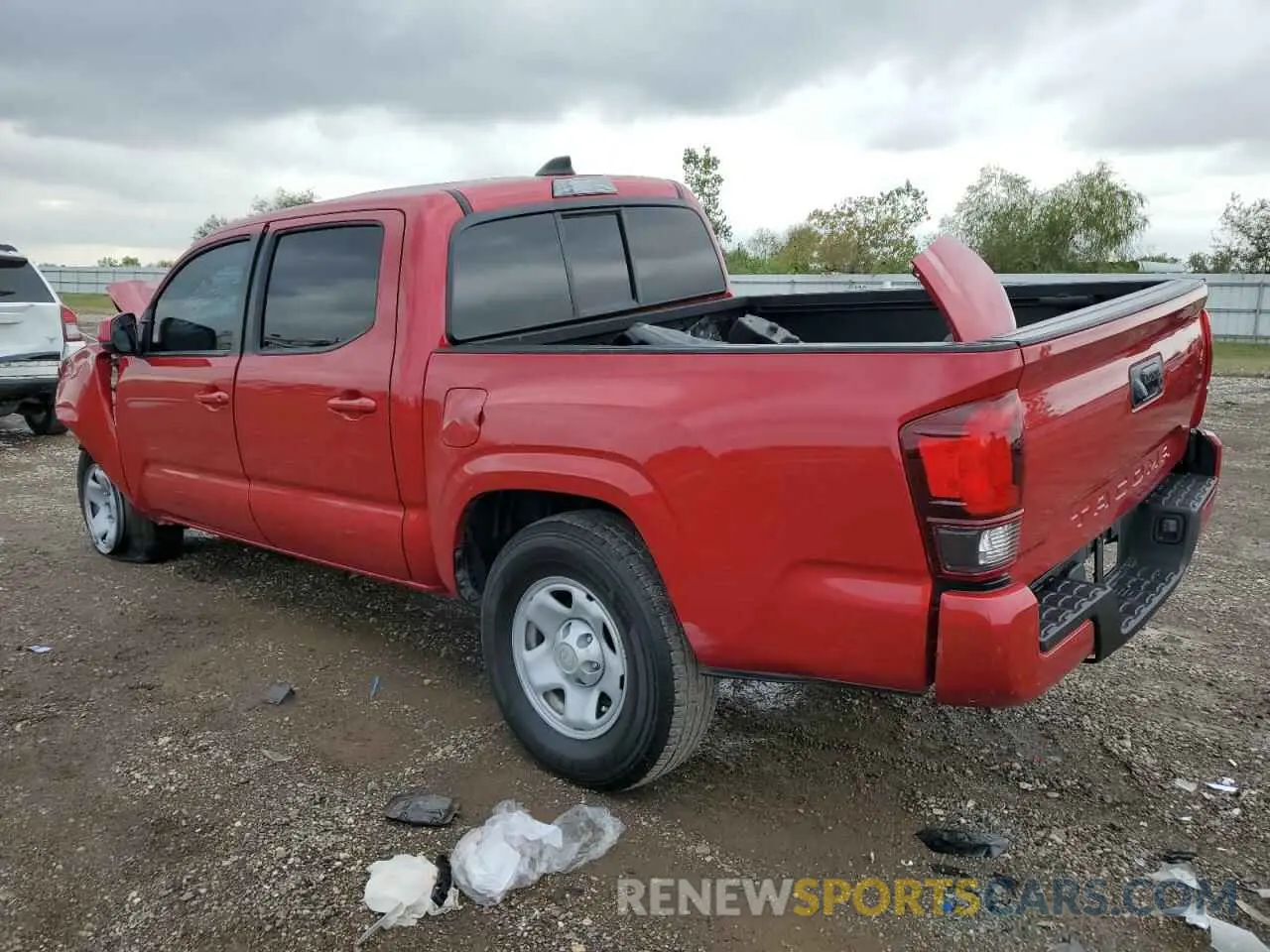 2 fotografías del automóvil dañado 3TYAX5GN5PT072998 TOYOTA TACOMA 2023