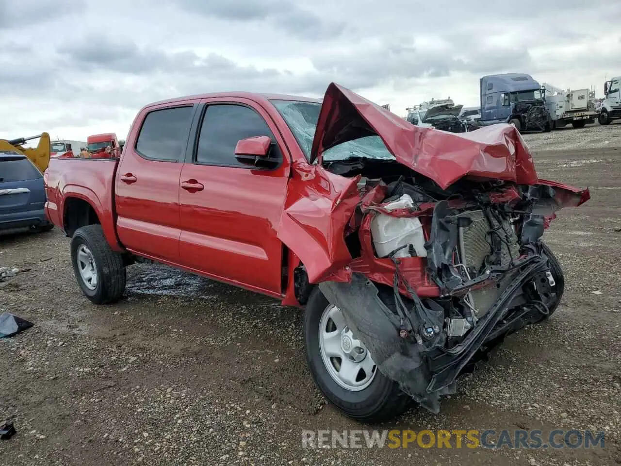 4 fotografías del automóvil dañado 3TYAX5GN5PT072998 TOYOTA TACOMA 2023