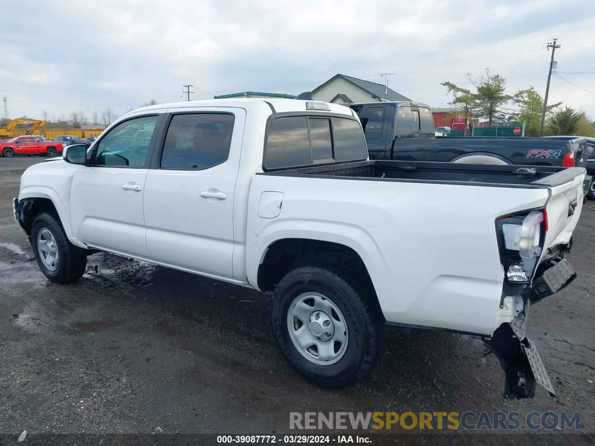 3 fotografías del automóvil dañado 3TYAX5GN6PT076042 TOYOTA TACOMA 2023