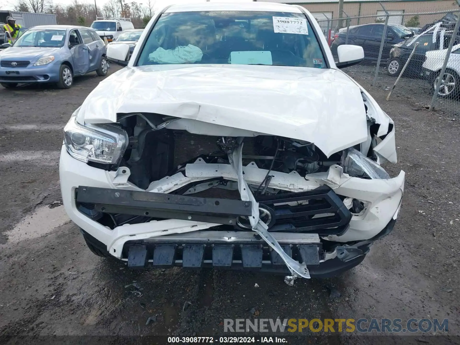 6 fotografías del automóvil dañado 3TYAX5GN6PT076042 TOYOTA TACOMA 2023