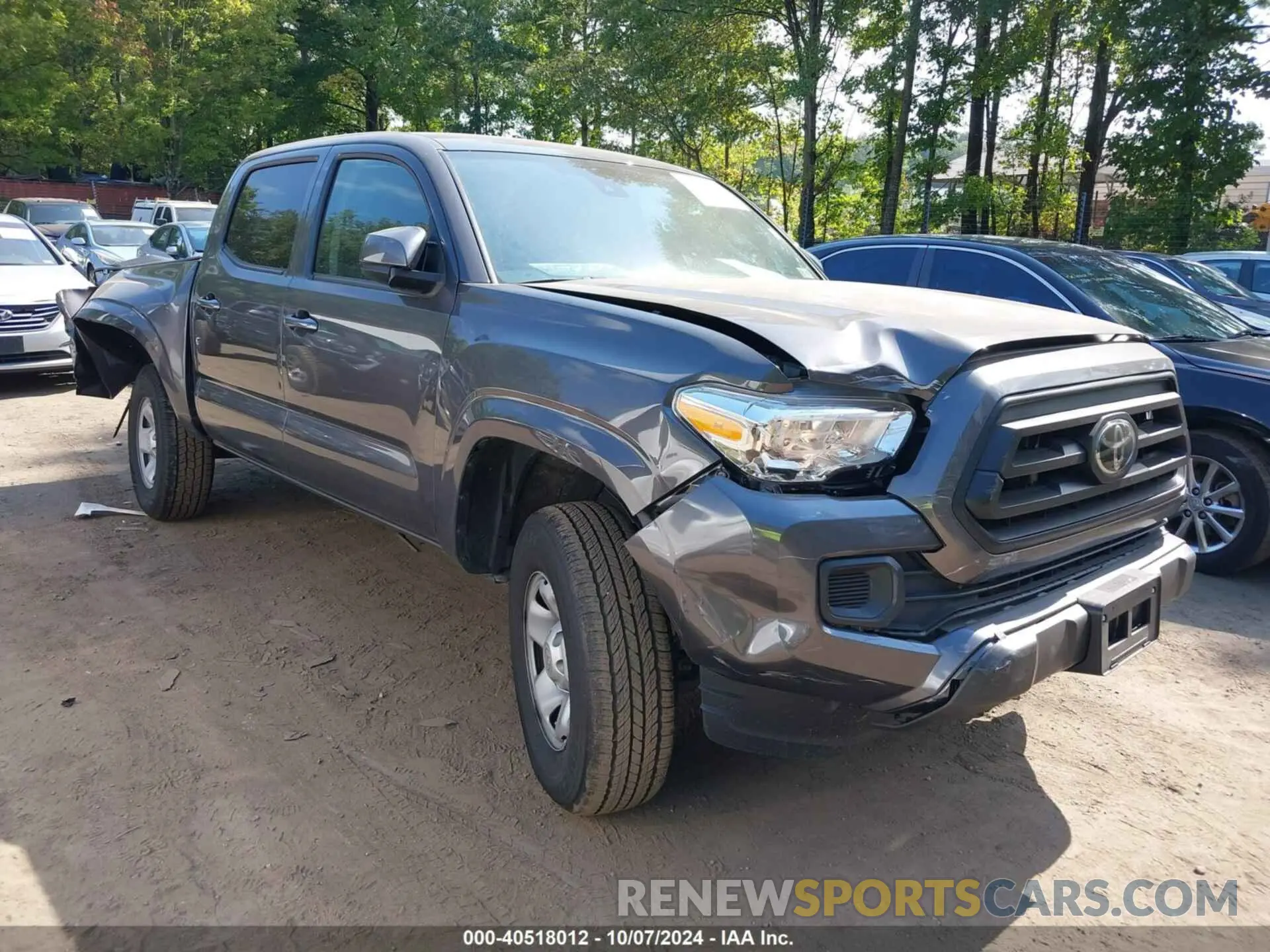 1 fotografías del automóvil dañado 3TYAX5GN6PT082181 TOYOTA TACOMA 2023