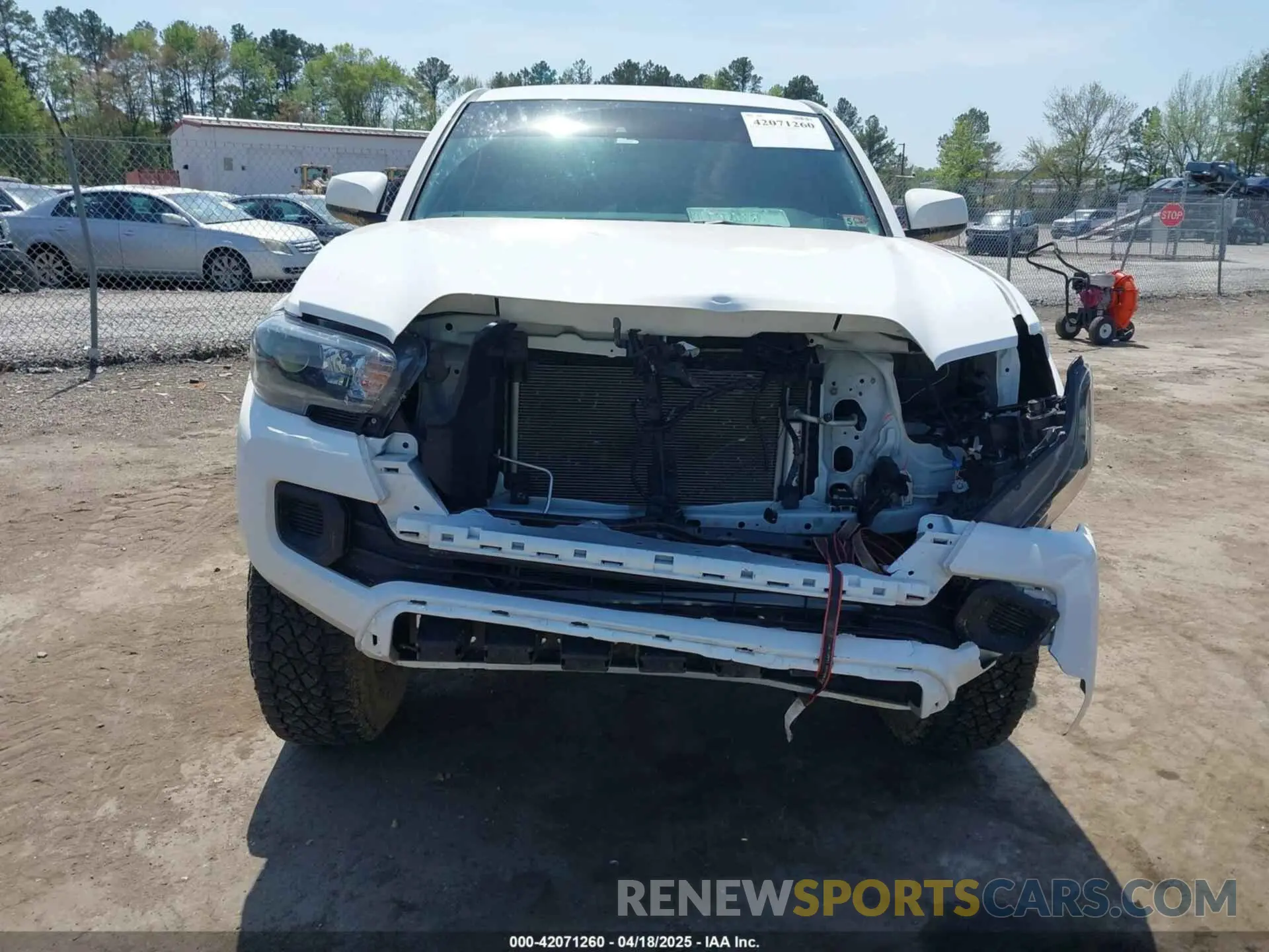 12 fotografías del automóvil dañado 3TYAX5GN7PT079130 TOYOTA TACOMA 2023