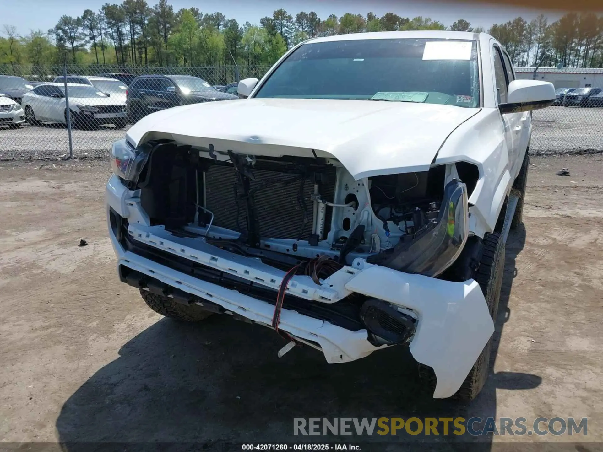 6 fotografías del automóvil dañado 3TYAX5GN7PT079130 TOYOTA TACOMA 2023