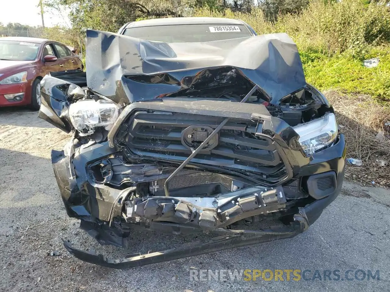 5 fotografías del automóvil dañado 3TYAX5GN8PT081095 TOYOTA TACOMA 2023