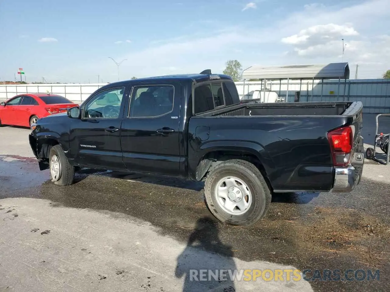 2 fotografías del automóvil dañado 3TYAX5GNXPT069708 TOYOTA TACOMA 2023