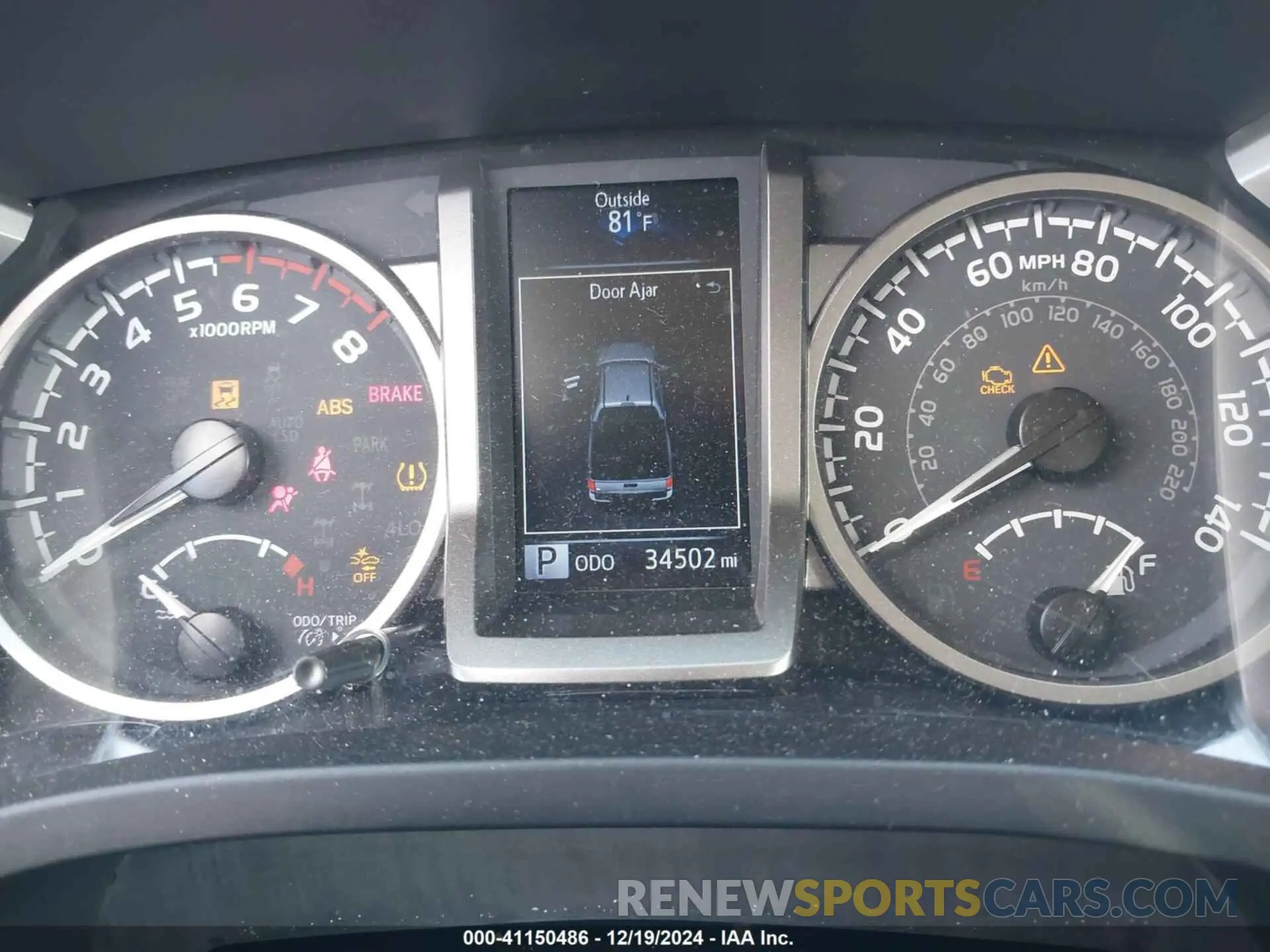 7 fotografías del automóvil dañado 3TYAX5GNXPT072480 TOYOTA TACOMA 2023