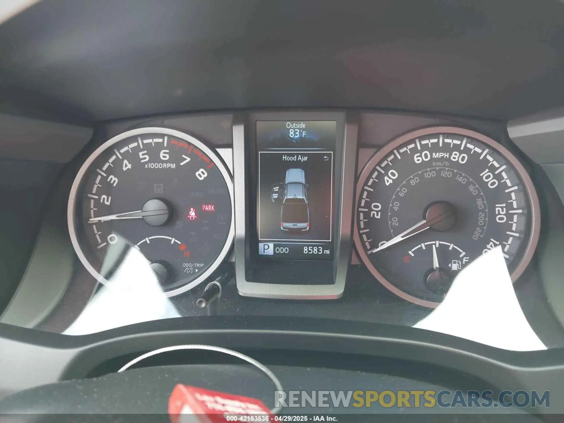 7 fotografías del automóvil dañado 3TYAZ5CN0PT033154 TOYOTA TACOMA 2023