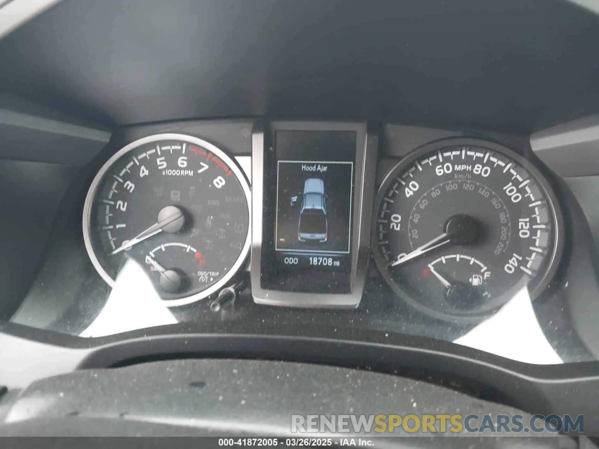 7 fotografías del automóvil dañado 3TYAZ5CN1PT041683 TOYOTA TACOMA 2023