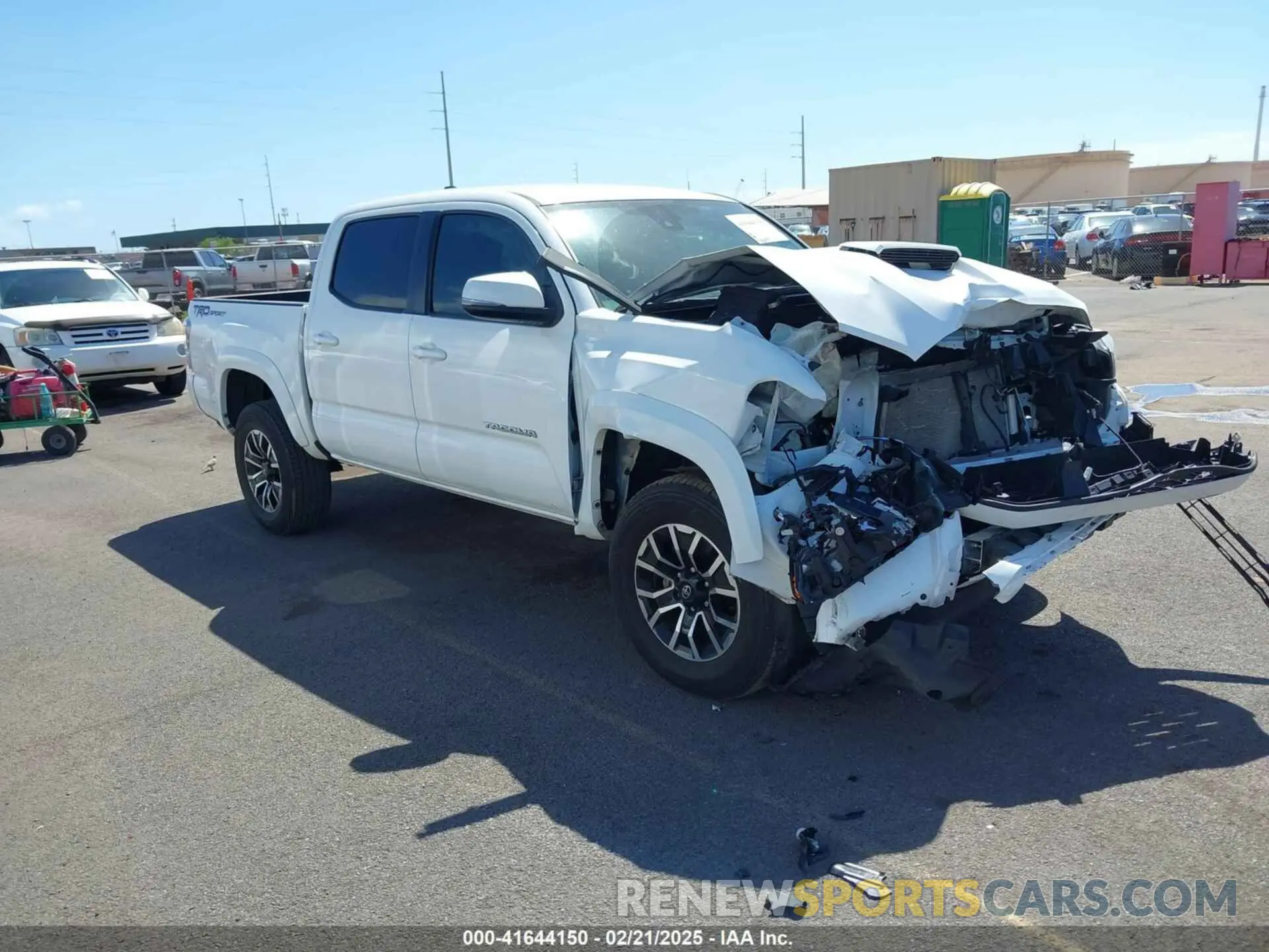 1 fotografías del automóvil dañado 3TYAZ5CN3PT026084 TOYOTA TACOMA 2023