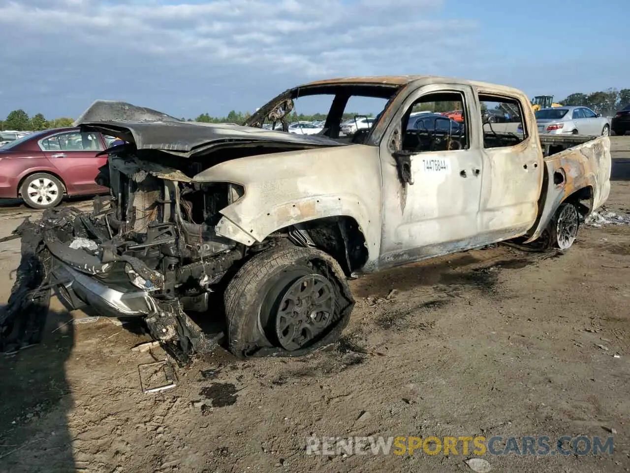 1 fotografías del automóvil dañado 3TYAZ5CN4PT031164 TOYOTA TACOMA 2023