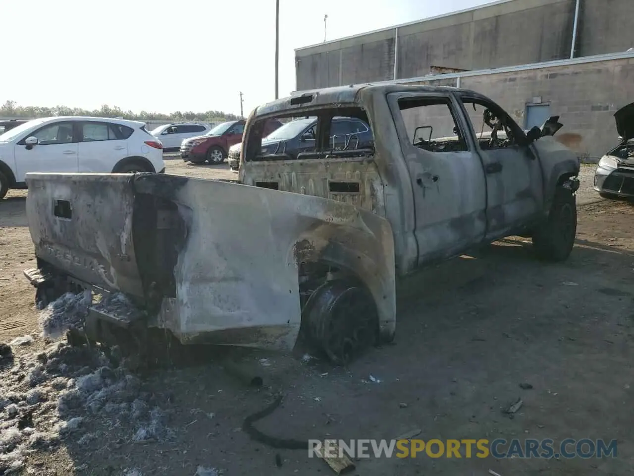 3 fotografías del automóvil dañado 3TYAZ5CN4PT031164 TOYOTA TACOMA 2023