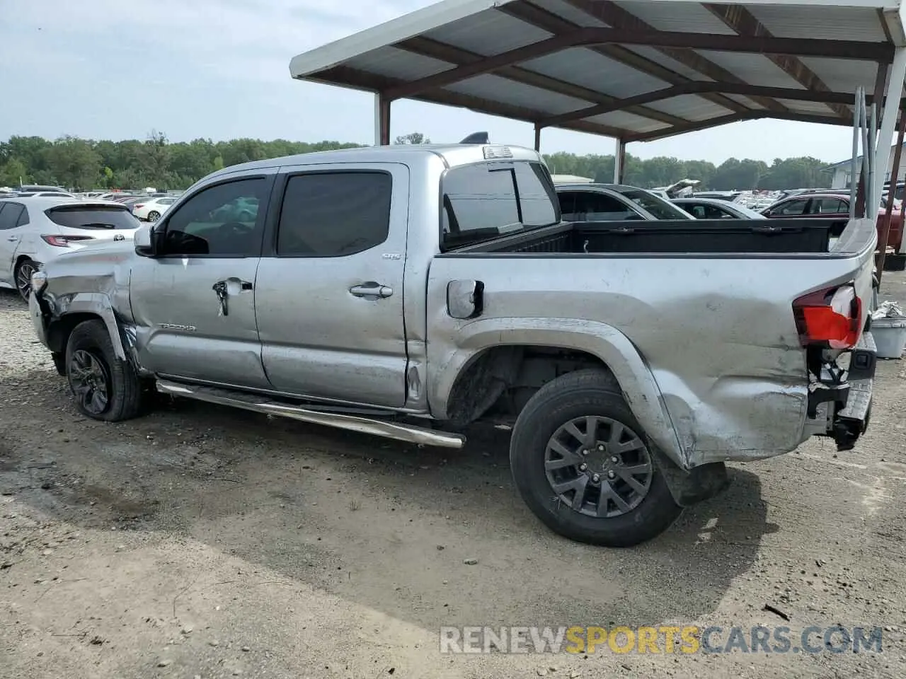 2 fotografías del automóvil dañado 3TYAZ5CN5PT039824 TOYOTA TACOMA 2023
