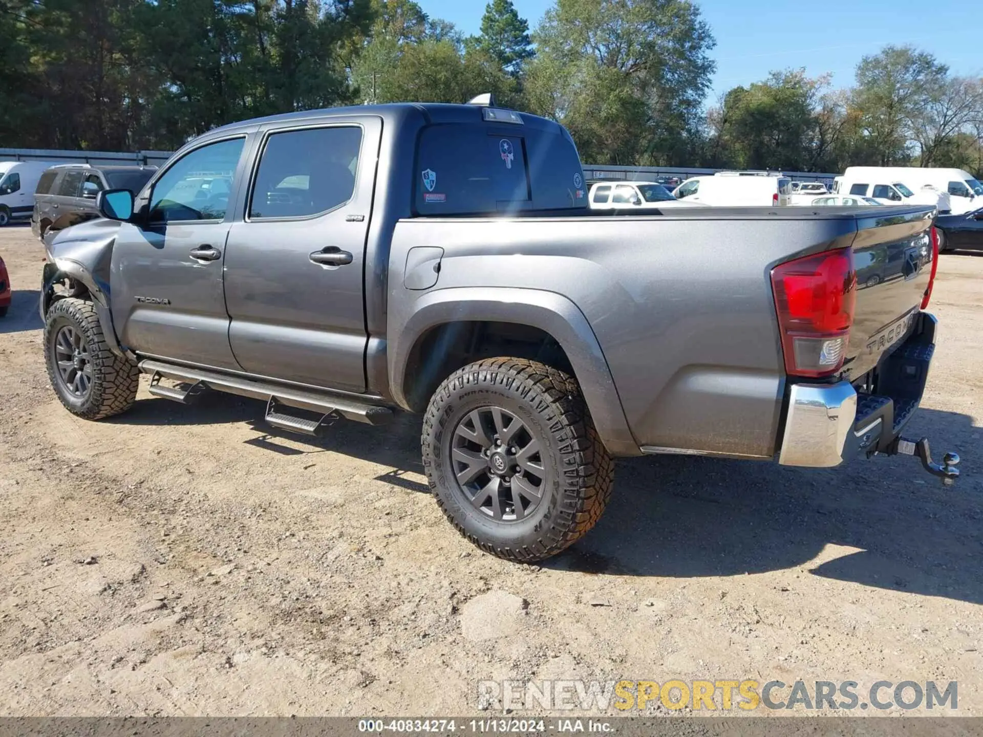 3 fotografías del automóvil dañado 3TYAZ5CN7PT034981 TOYOTA TACOMA 2023
