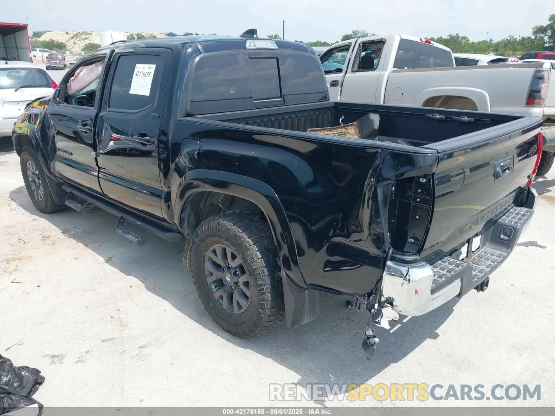 3 fotografías del automóvil dañado 3TYAZ5CNXPT030570 TOYOTA TACOMA 2023