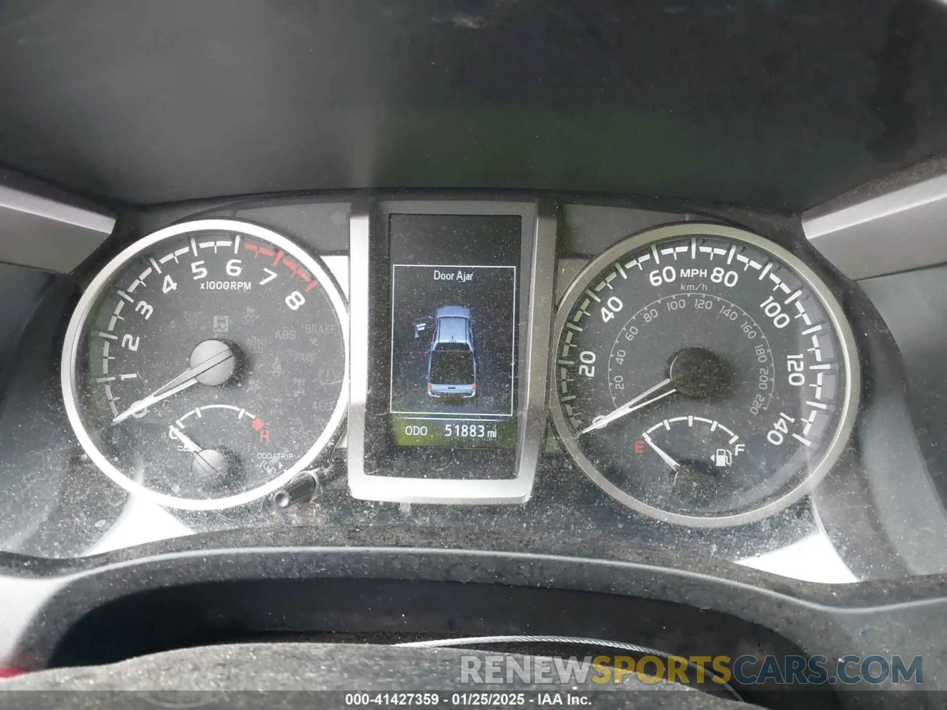 7 fotografías del automóvil dañado 3TYBZ5DN4PT002475 TOYOTA TACOMA 2023
