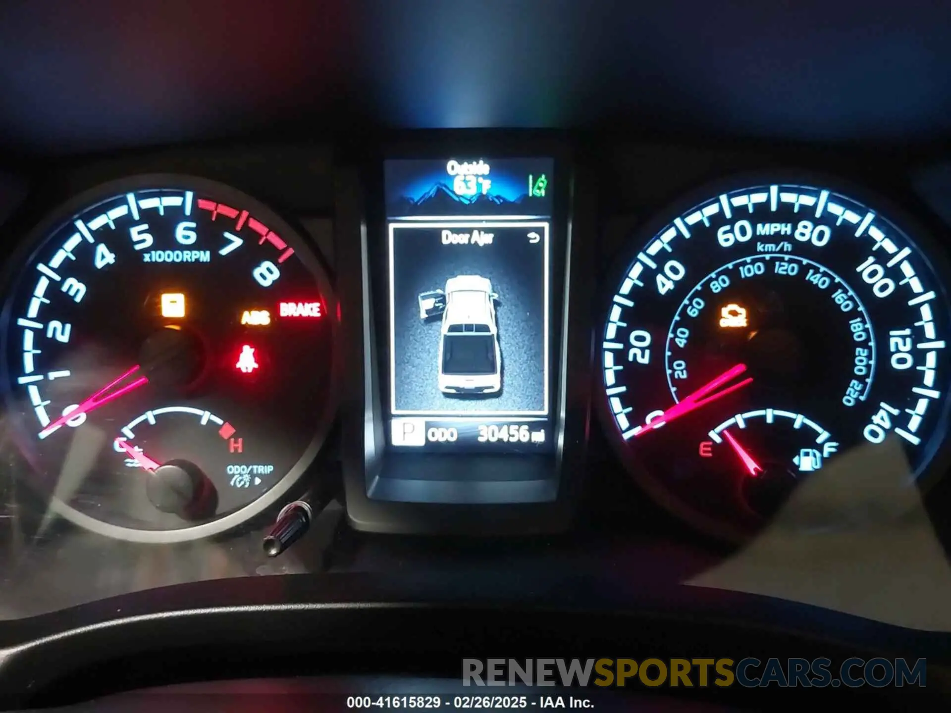7 fotografías del automóvil dañado 3TYCZ5AN0PT104722 TOYOTA TACOMA 2023