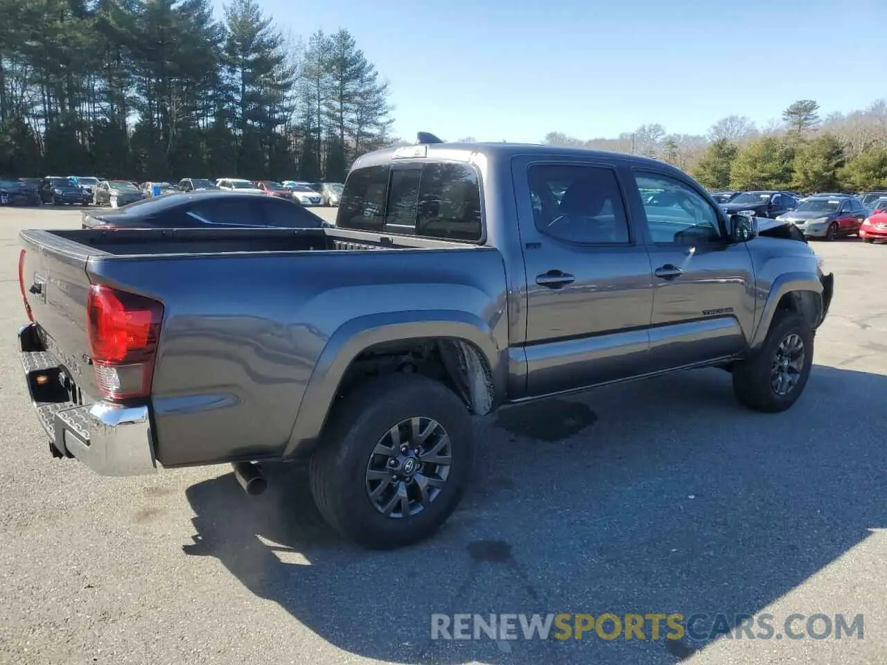 3 fotografías del automóvil dañado 3TYCZ5AN1PT135218 TOYOTA TACOMA 2023